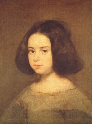 Diego Velazquez Portrait d'une fillette (df02)